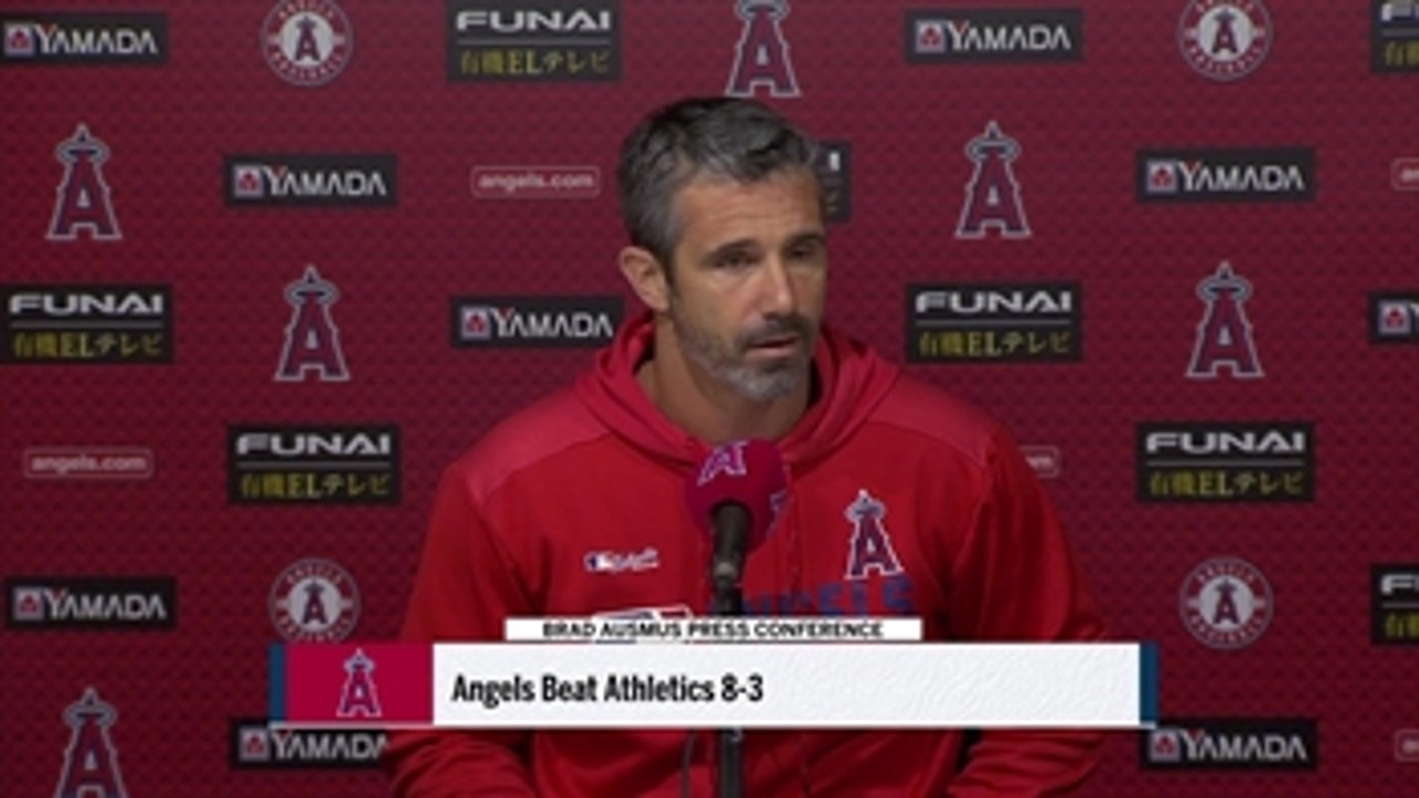 Brad Ausmus speaks on the Angels momentum