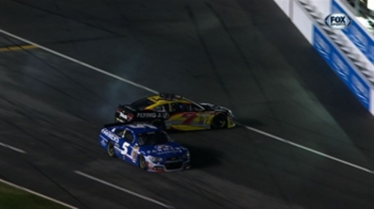 CUP: Kahne Penalized by NASCAR for Avoiding Accident - 2014 Daytona 500