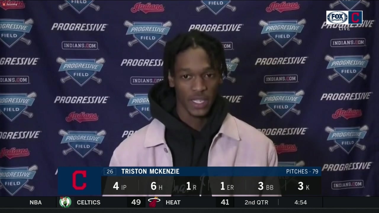 Triston McKenzie worked around not having his best stuff or velo