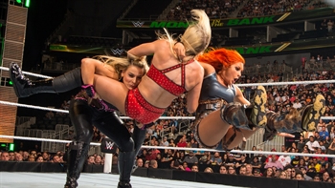 Becky Lynch &amp; Natalya vs. Charlotte Flair &amp; Dana Brooke: WWE Money in the Bank 2016 (Full Match)