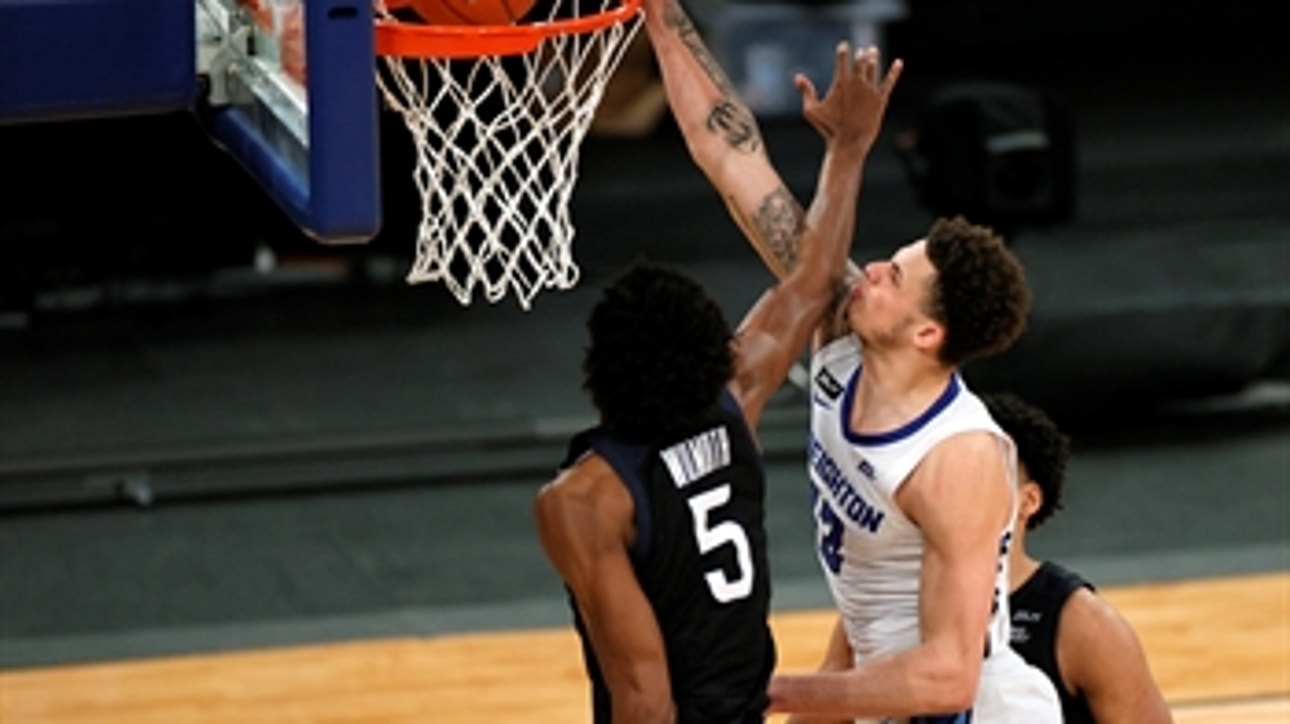 Hot shooting carries Creighton past Butler 87-56