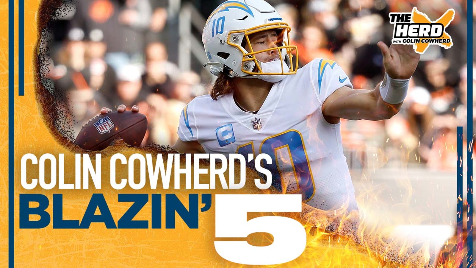 Blazin' 5: Colin Cowherd's picks for Week 14 of the 2021 NFL season I THE HERD