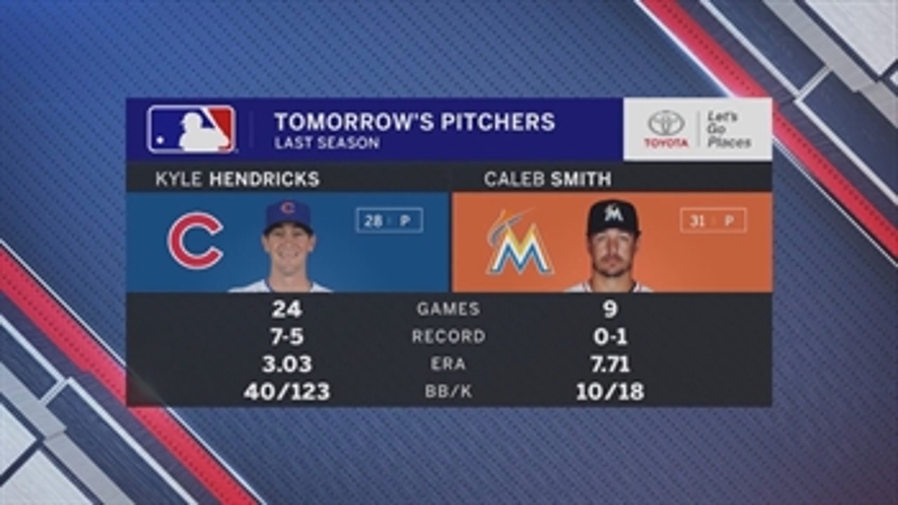 Caleb Smith makes first ever start for Marlins in Game 2 vs. Cubs