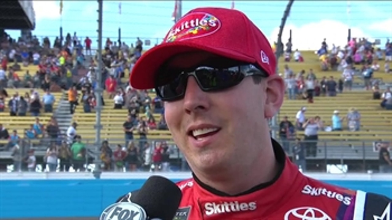 Kyle Busch 'frustrated' after again falling behind Kevin Harvick ' 2018 ISM RACEWAY ' FOX NASCAR