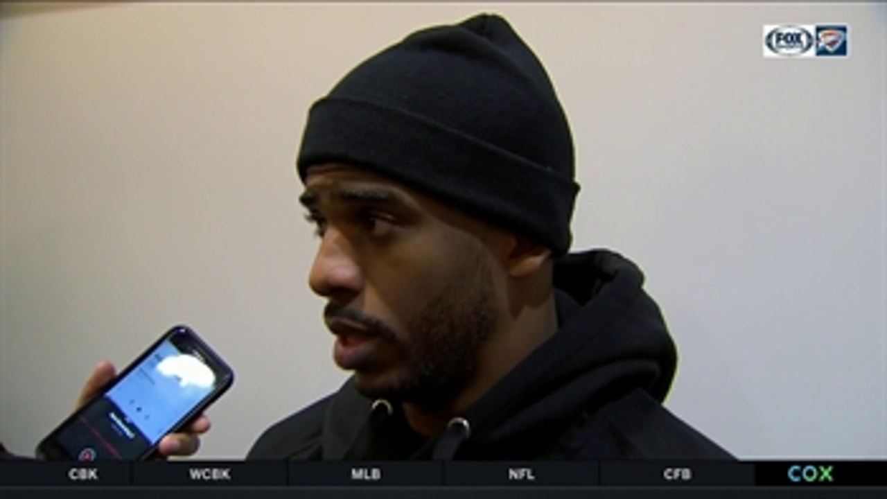 Chris Paul on the win vs. Cavaliers: 'Great Team Effort'