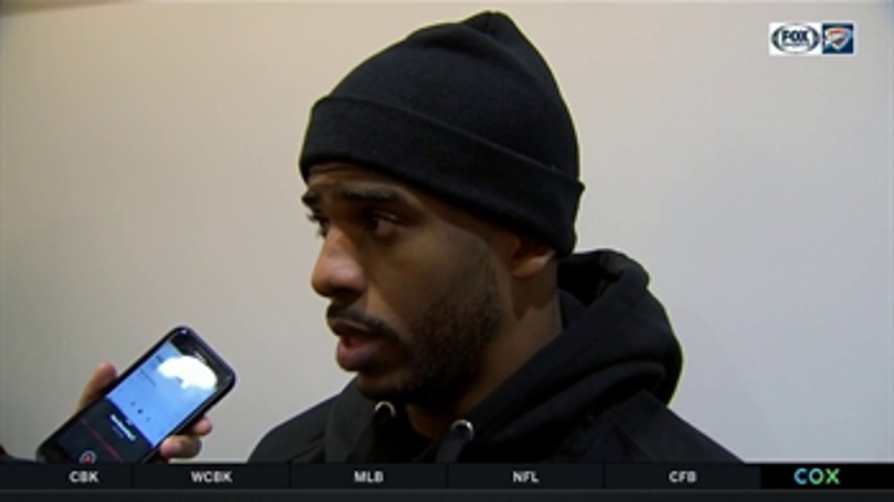 Chris Paul on the win vs. Cavaliers: 'Great Team Effort'