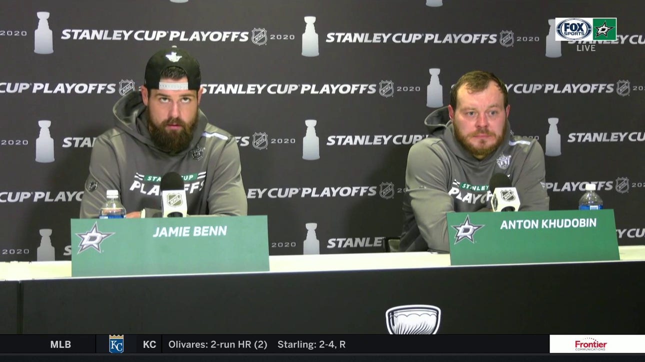 Anton Khudobin has a 25-Save Shutout in the Game 1 Win