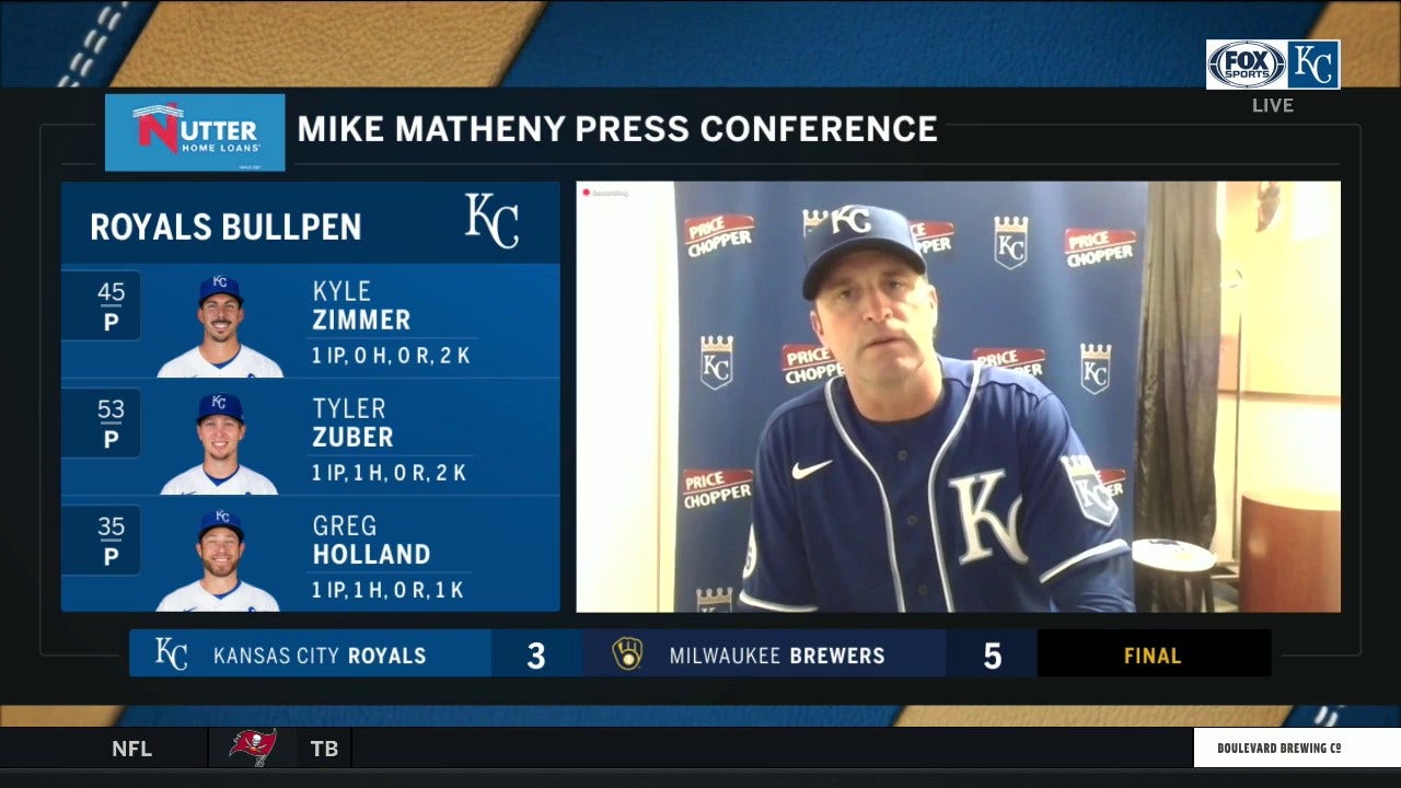 Matheny on Mondesi's baserunning: 'He's got to keep hunting (steals) or else he'll lose his edge'