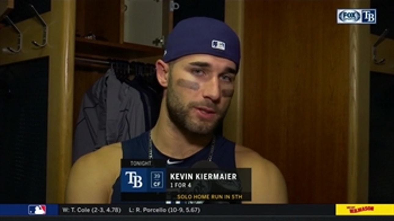 Kevin Kiermaier recaps his 2 amazing catches, 1 home run at T-Mobile Park