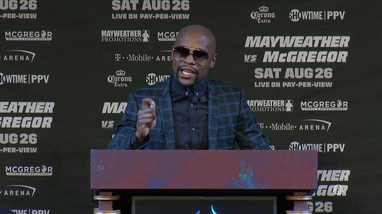 Floyd Mayweather:  'I was born a fighter, I will die a fighter' | FINAL PRESS CONFERENCE