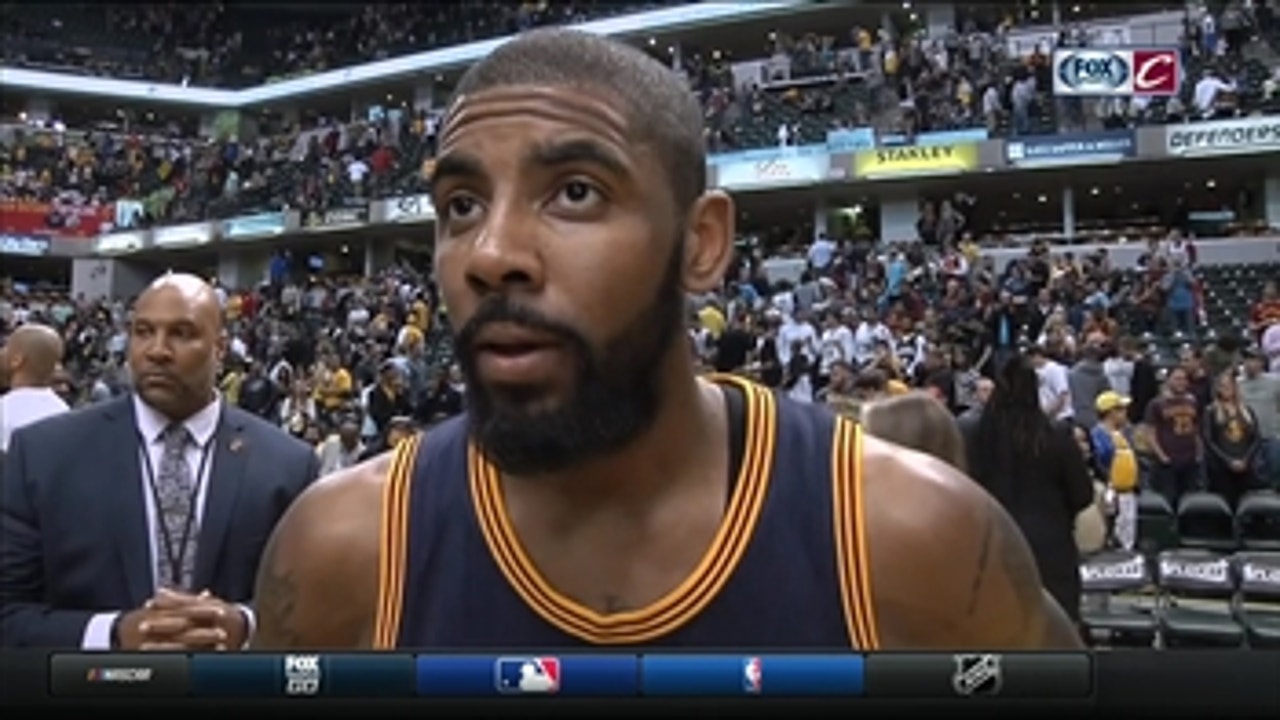 Kyrie Irving says Cavs grew as a team during series with Pacers