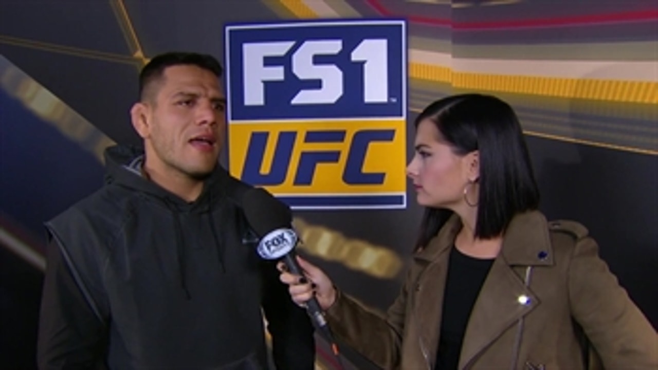 Rafael Dos Anjos Interview ' WEIGH-IN ' UFC on FOX