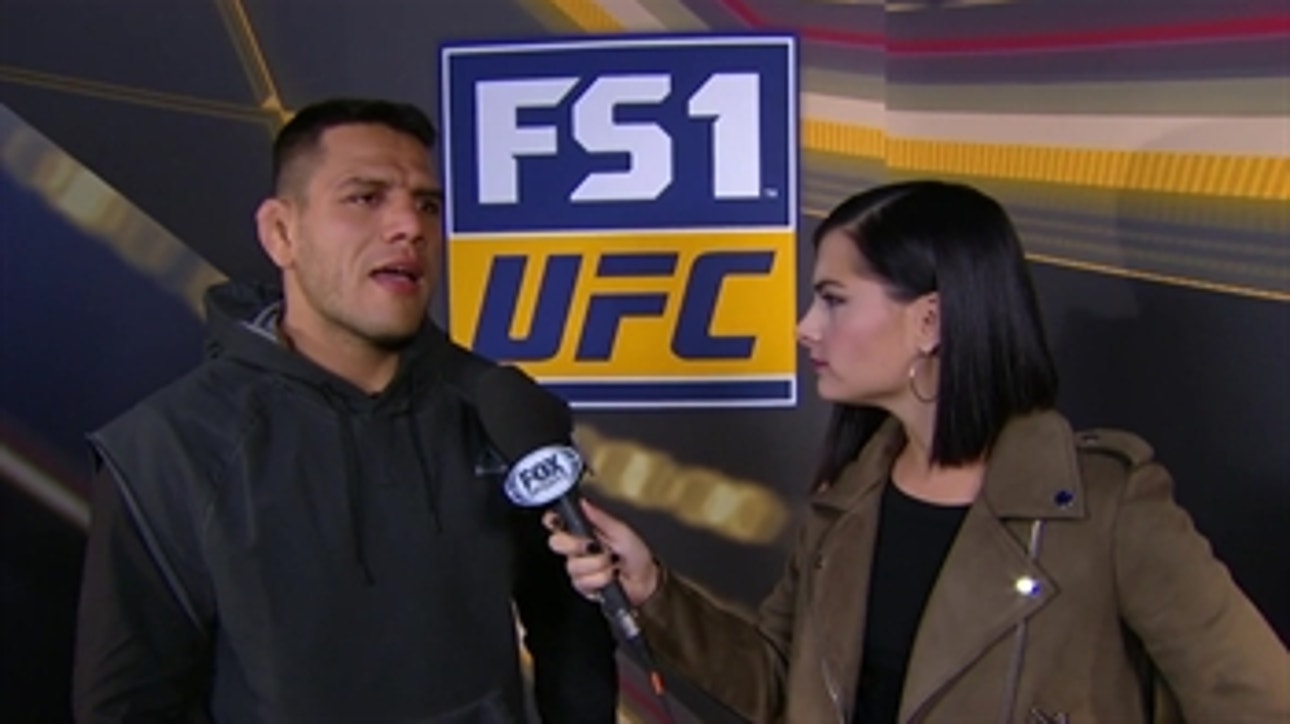 Rafael Dos Anjos Interview ' WEIGH-IN ' UFC on FOX