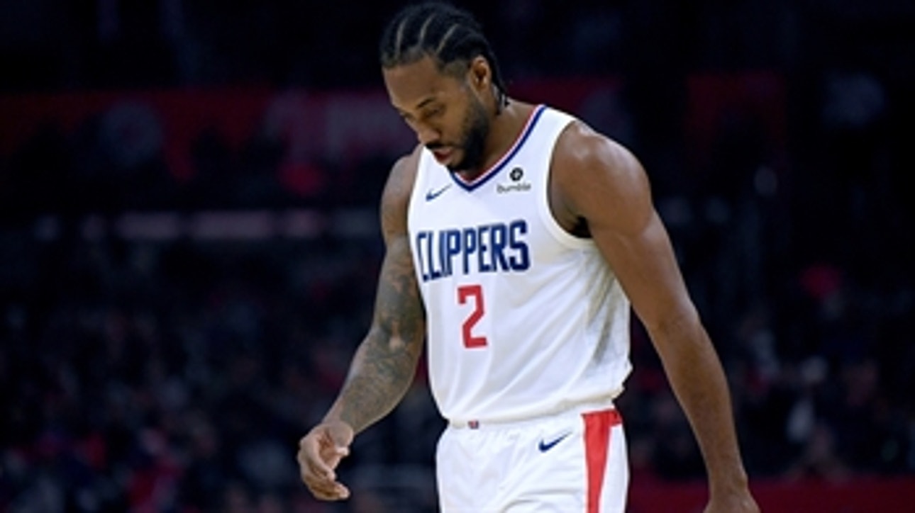 Shannon Sharpe reacts to Kawhi Leonard struggling in win over Raptors