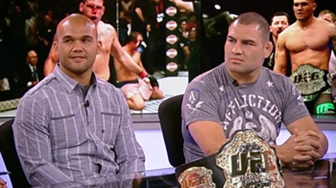 Cain Velasquez, Robbie Lawler talk Ultimate Fighter