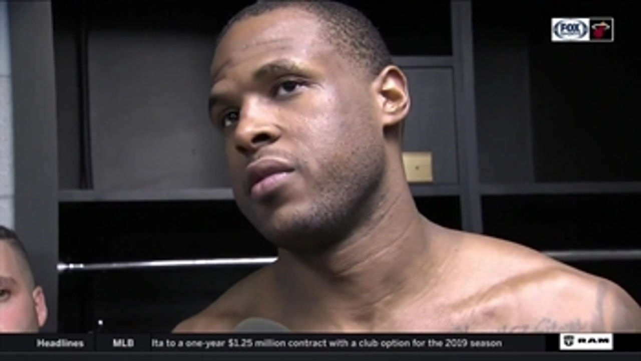 Dion Waiters says Heat were where they wanted to be going into 4th