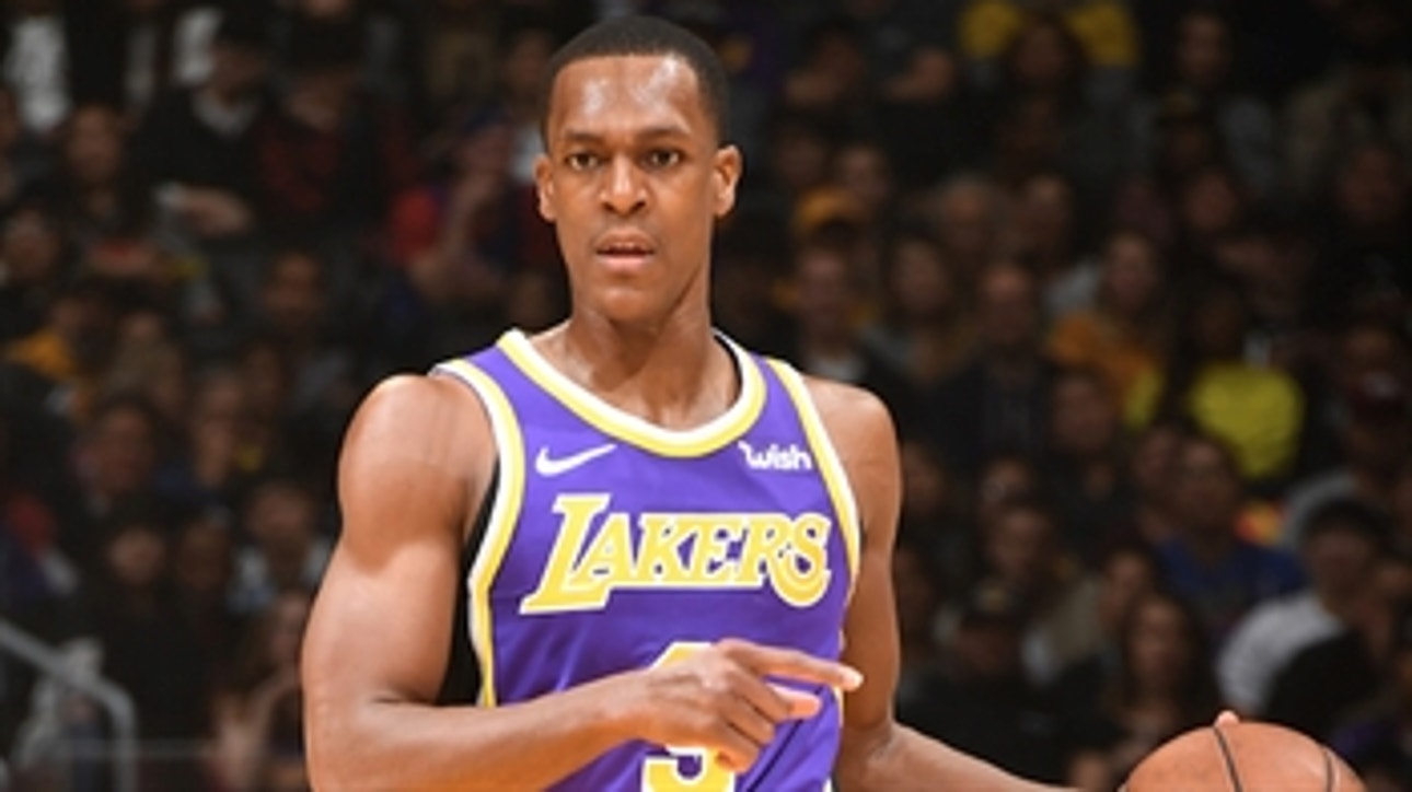 Skip Bayless doesn't think Rajon Rondo wants to 'associate with that mess' by sitting away from teammates