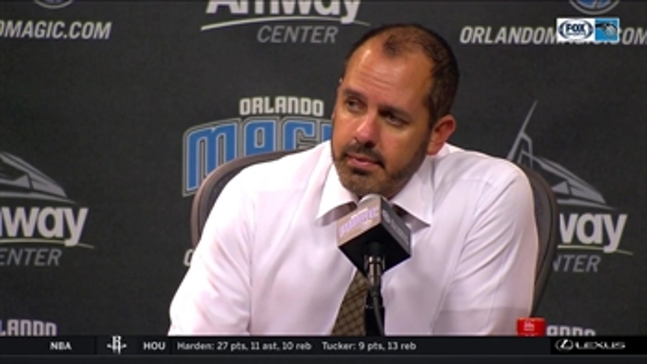 Frank Vogel feels Magic's ball movement really dictated pace of play in win over Spurs