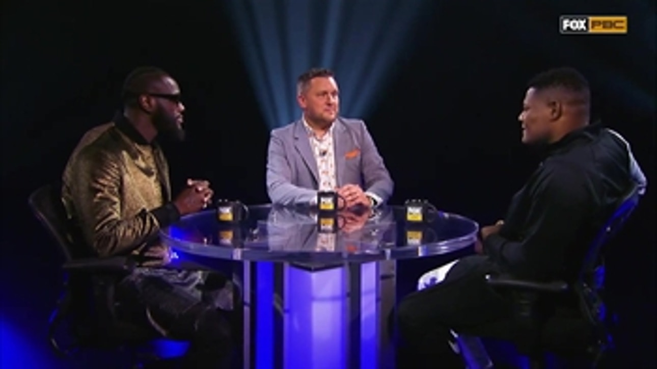 Deontay Wilder and Luis Ortiz go face to face before their Heavyweight title fight