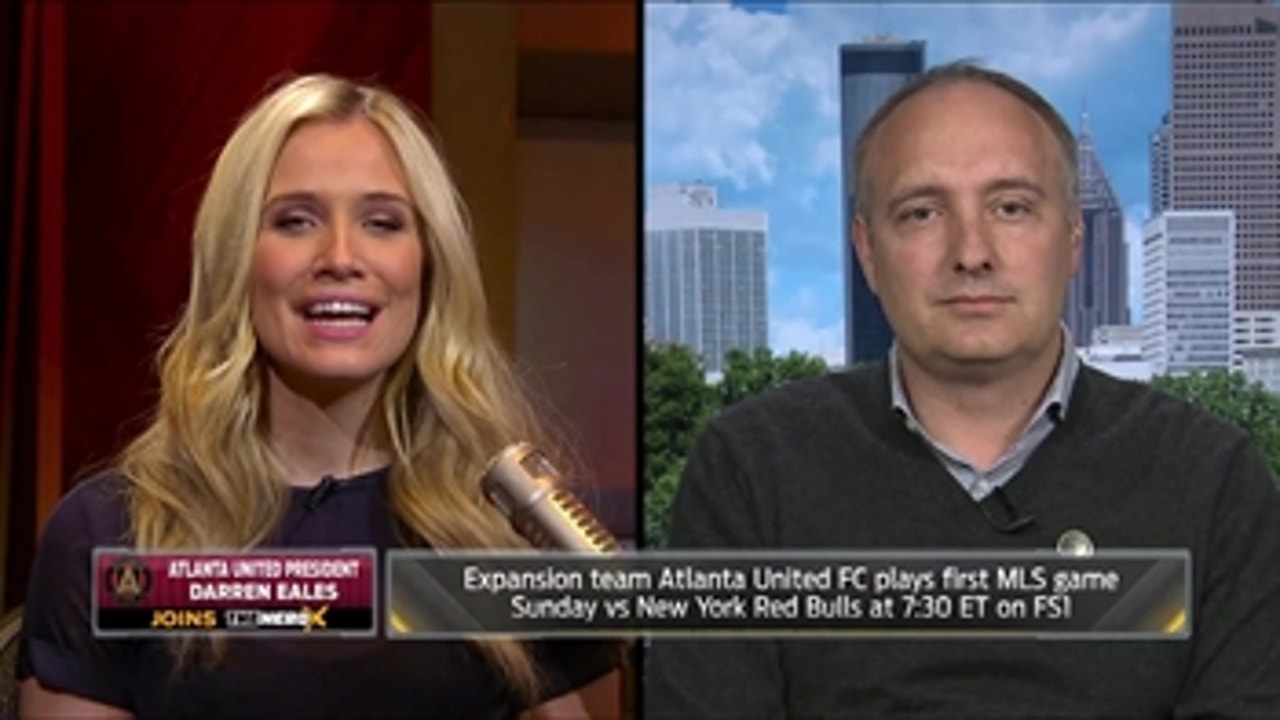 Darren Eales talks Atlanta United FC debut with Kristine Leahy ' THE HERD