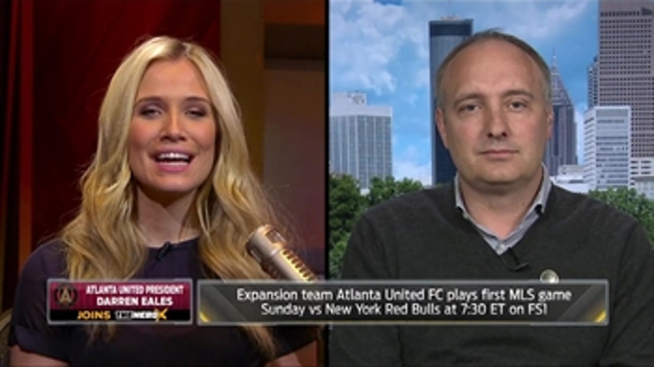 Darren Eales talks Atlanta United FC debut with Kristine Leahy ' THE HERD