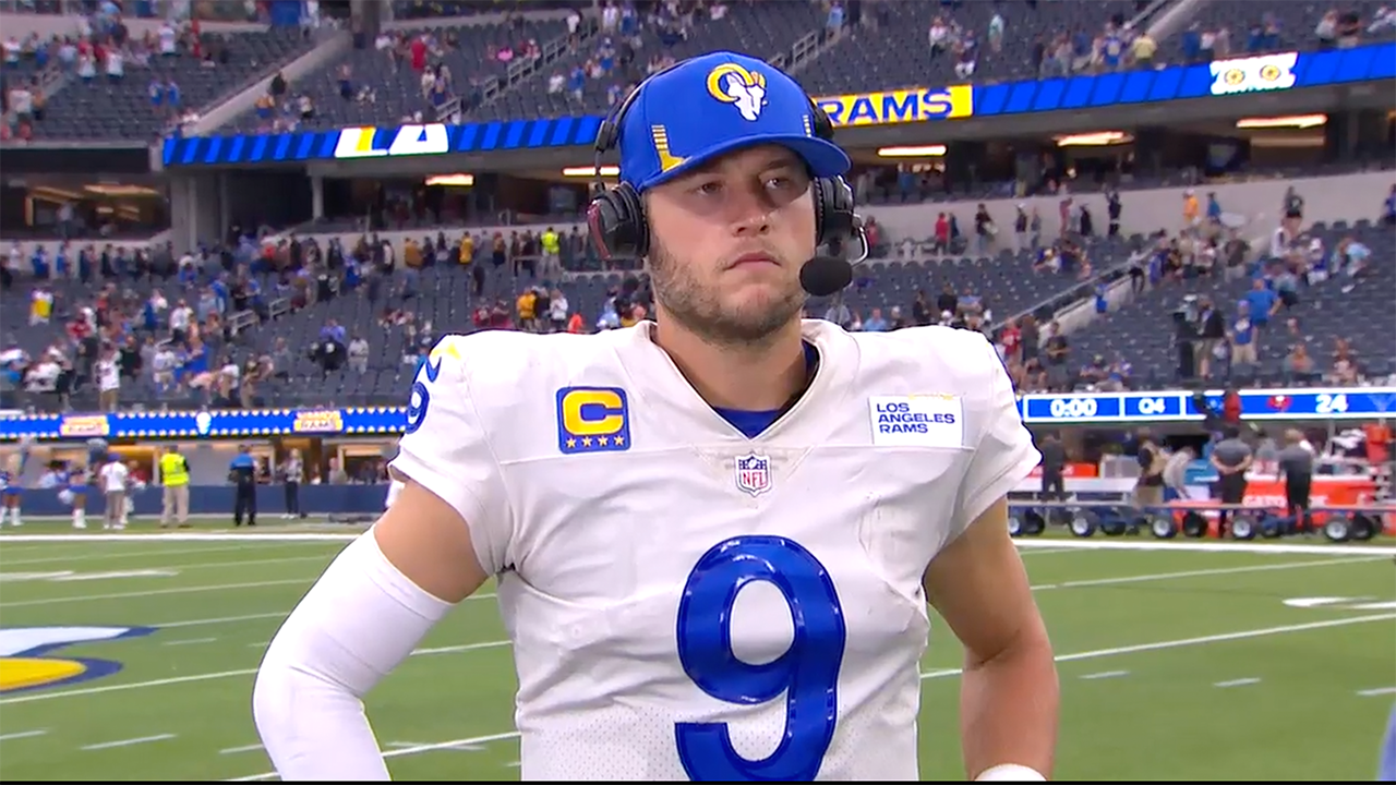 'I'm just having a blast, trying to do my part' - Matthew Stafford on his first three games as a Ram