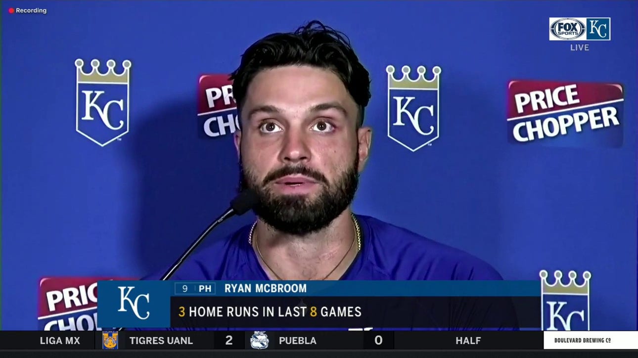 McBroom after Royals' loss to Reds: 'They just did a really good job of holding us'