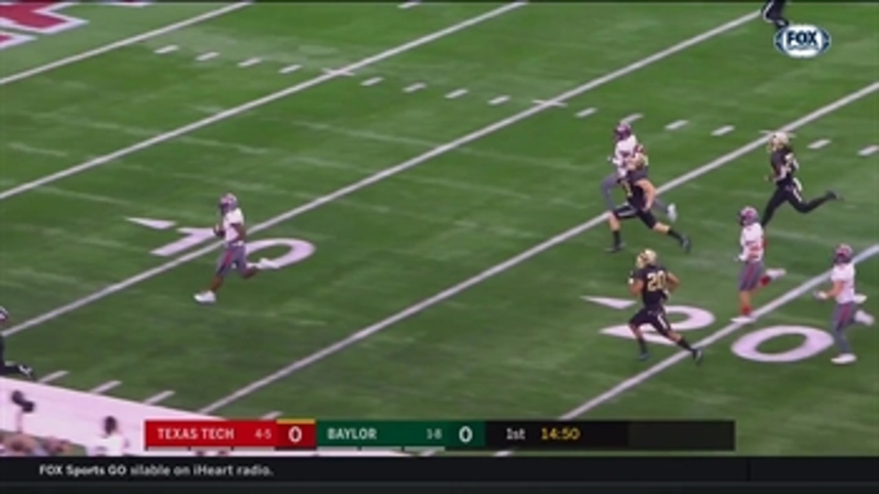 WATCH: Keke Coutee takes it 92 yards for a Texas Tech Touchdown