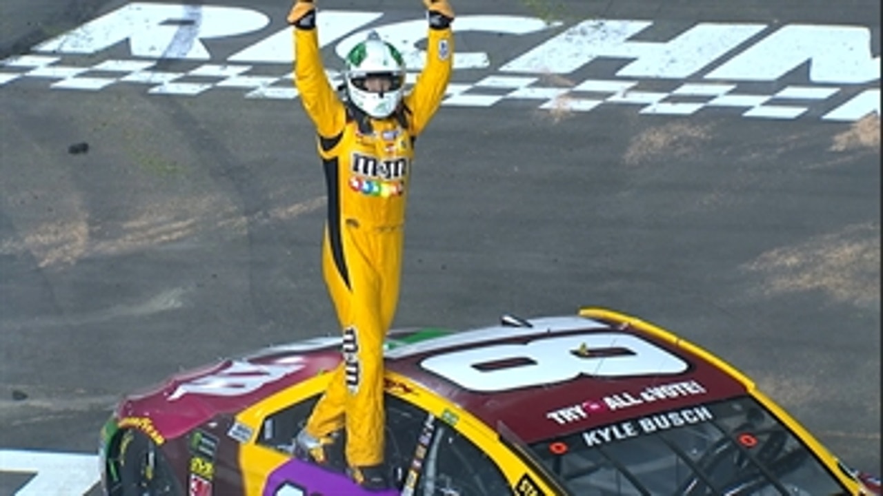 Kyle Busch scores third-straight victory | 2018 RICHMOND | FOX NASCAR