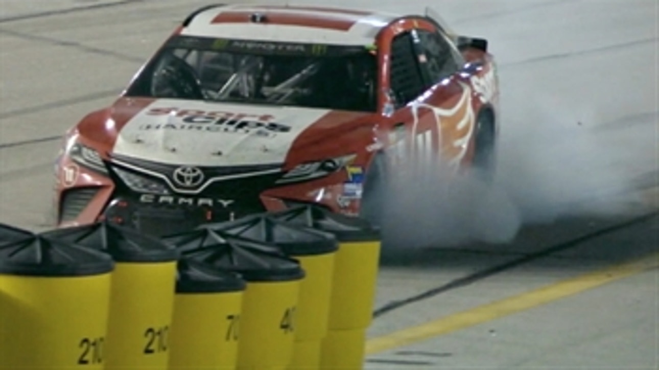Here's how Denny Hamlin missed pit road and still won the Southern 500