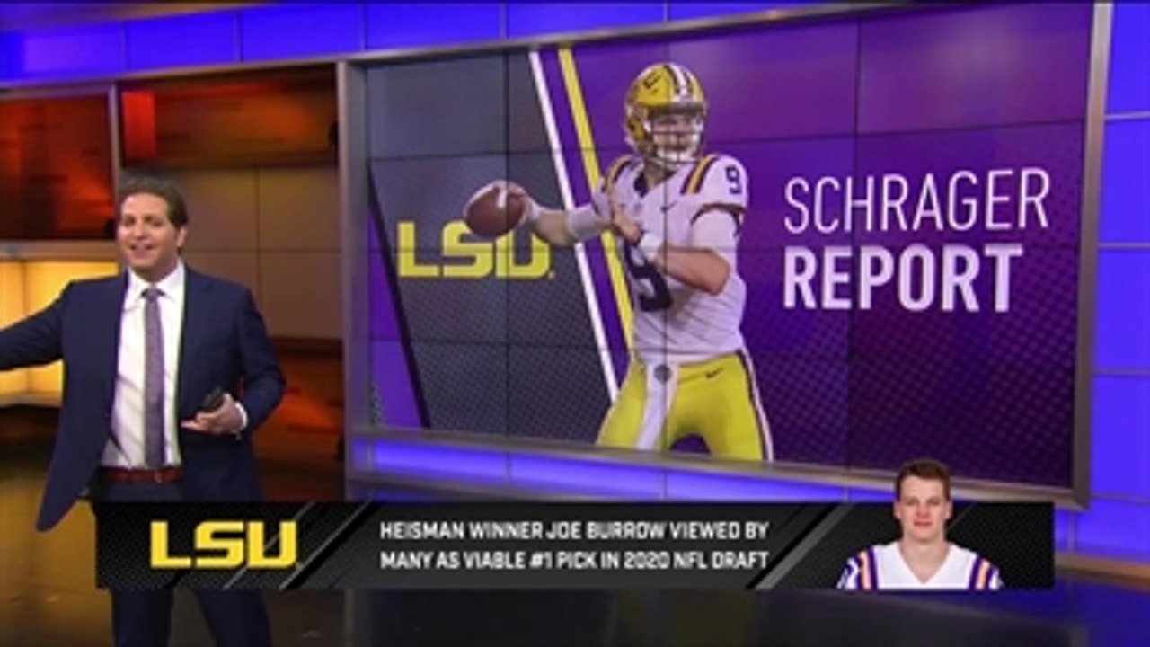 Joe Burrow viewed as 'viable No. 1 overall pick' in 2020 NFL Draft -- Peter Schrager reports