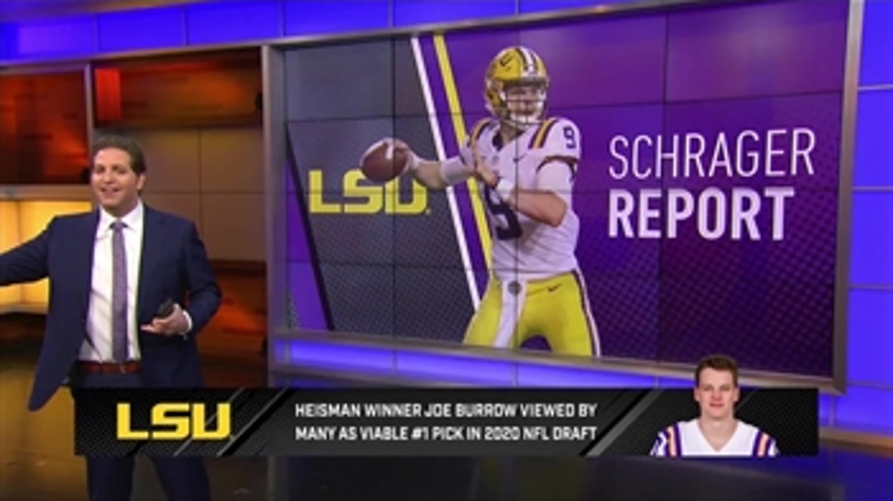 Joe Burrow viewed as 'viable No. 1 overall pick' in 2020 NFL Draft -- Peter Schrager reports