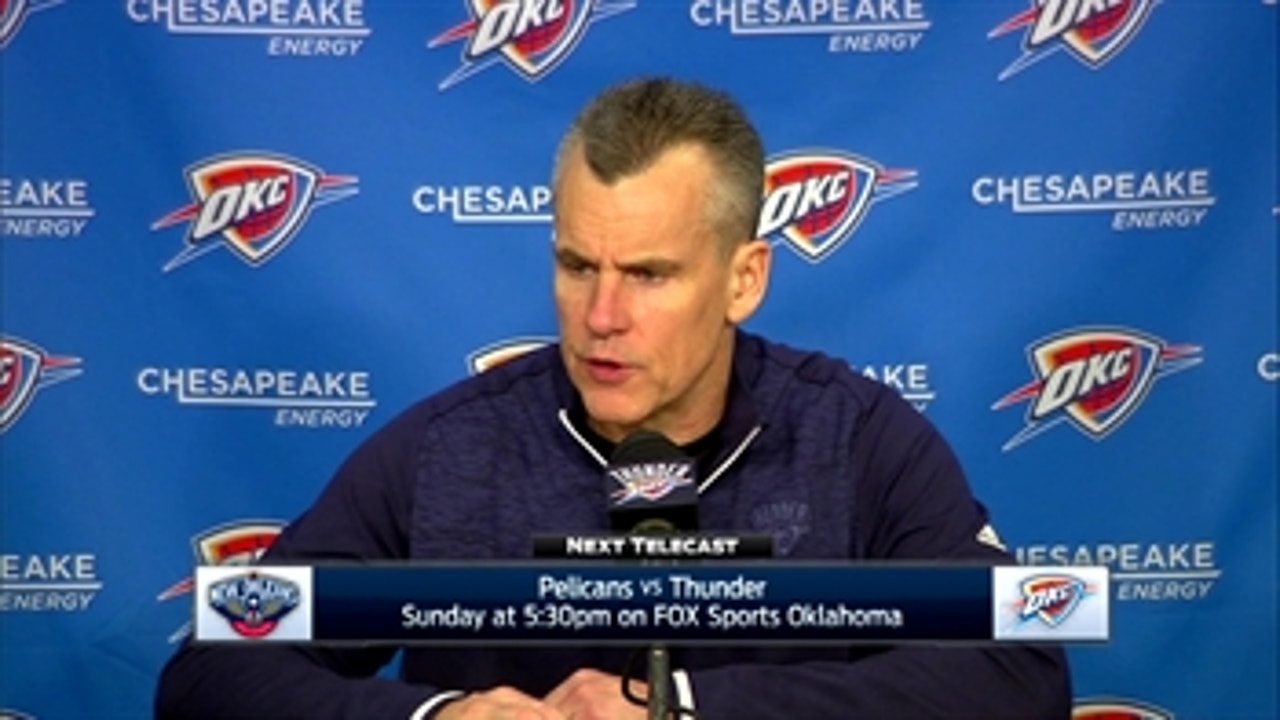 Billy Donovan on new editions, win over Lakers