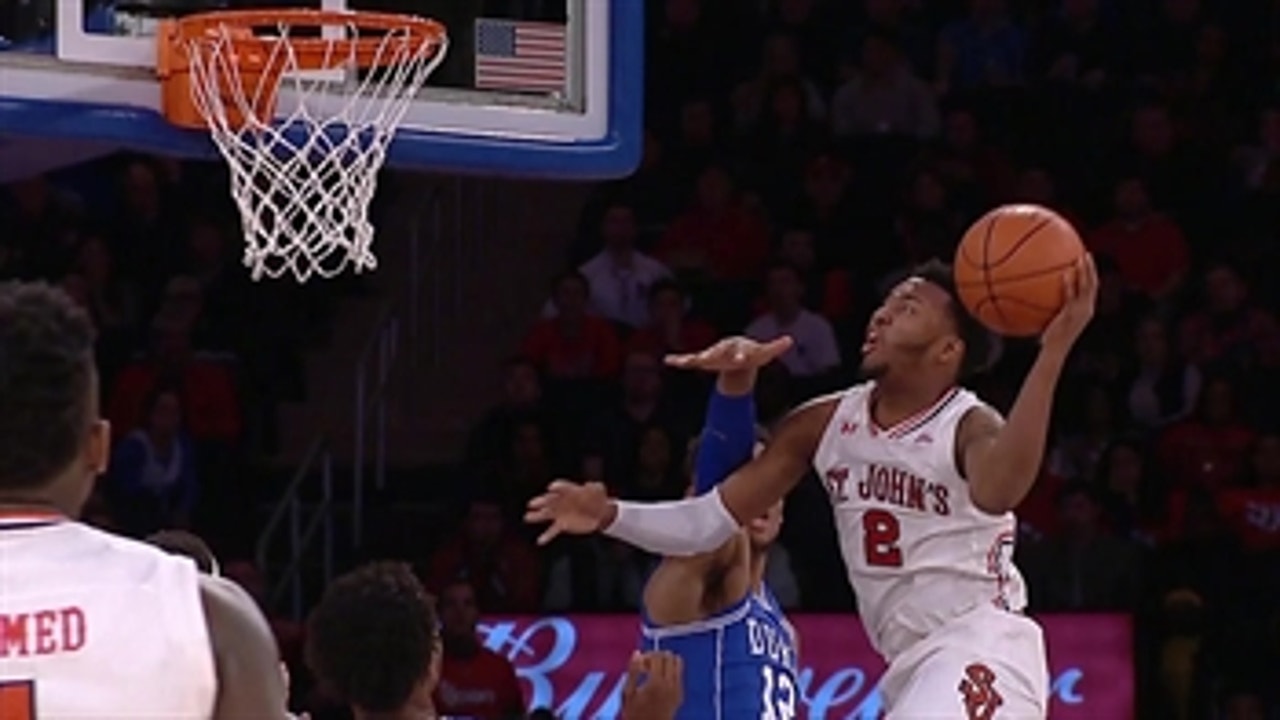 Air Ponds: Shamorie Ponds elevates with this gravity-defying layup