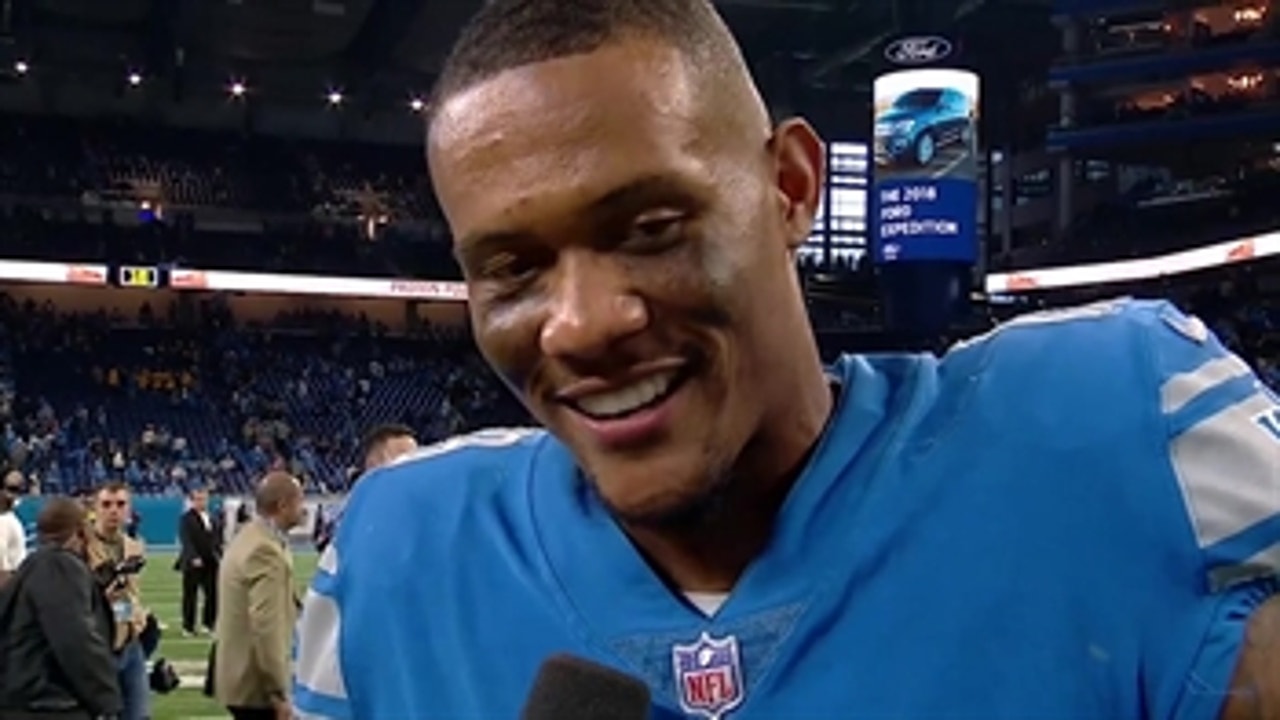 Kenny Golladay all smiles after big performance vs Green Bay