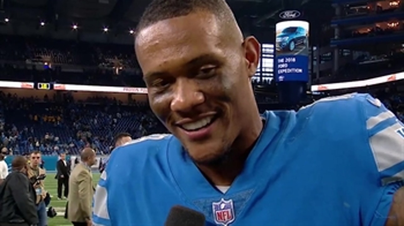 Kenny Golladay all smiles after big performance vs Green Bay
