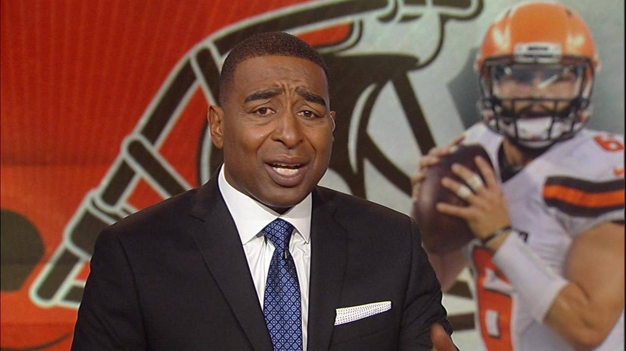 Cris Carter reacts to Drew Brees' high praise for Baker Mayfield | NFL | FIRST THINGS FIRST