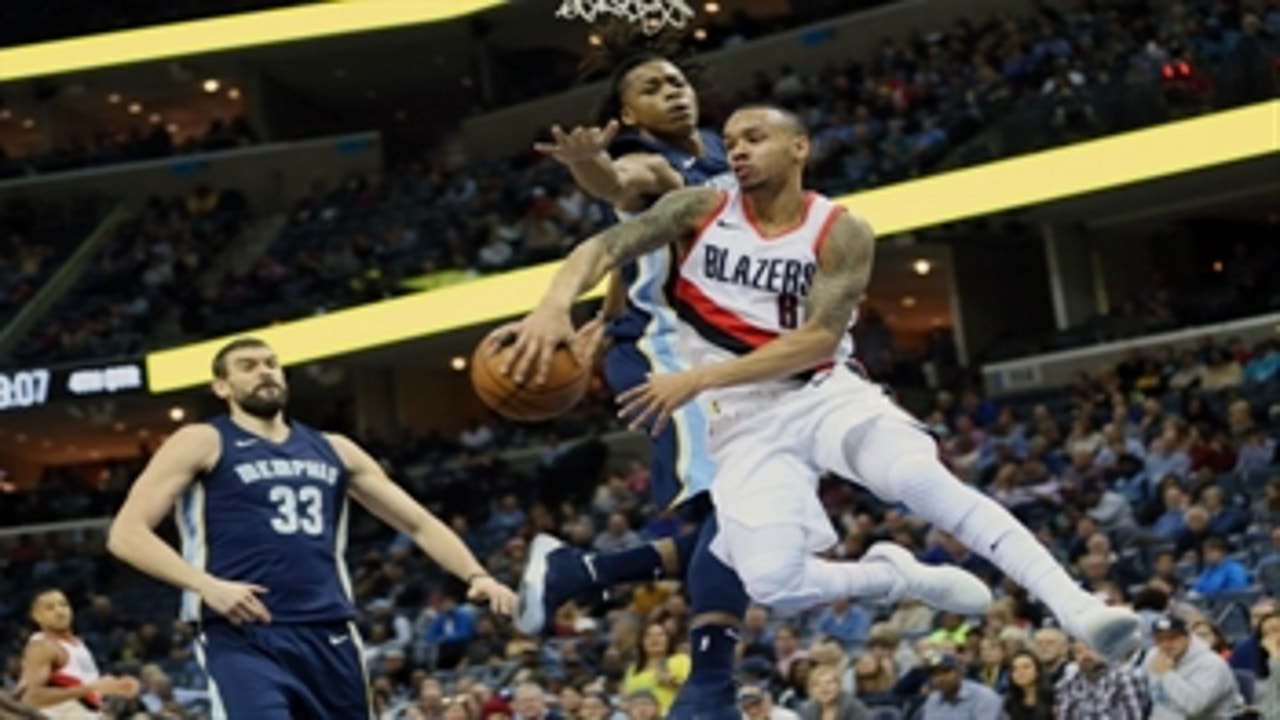 Grizzlies LIVE to Go: Grizzlies 2nd Half rally comes up short as they fall to the Trail Blazers 100-92