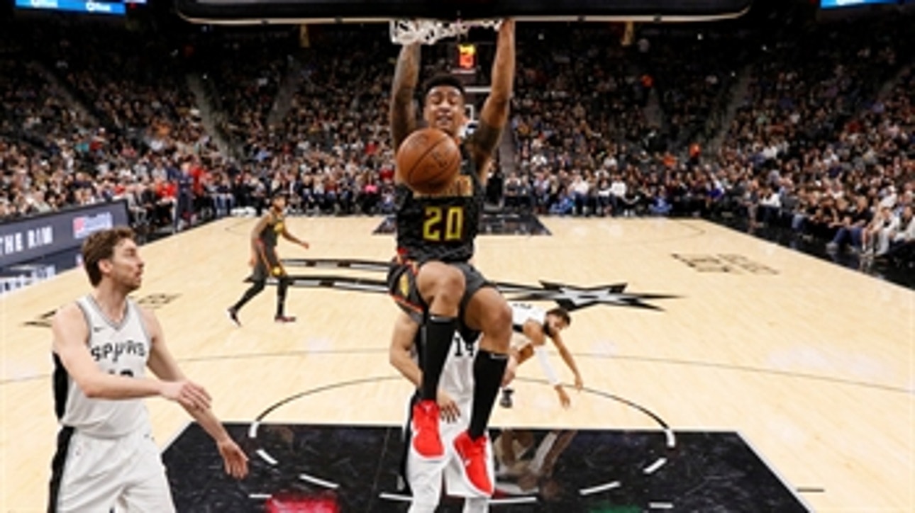Hawks LIVE To GO: Hawks lose to Spurs after hanging close into the 4th quarter