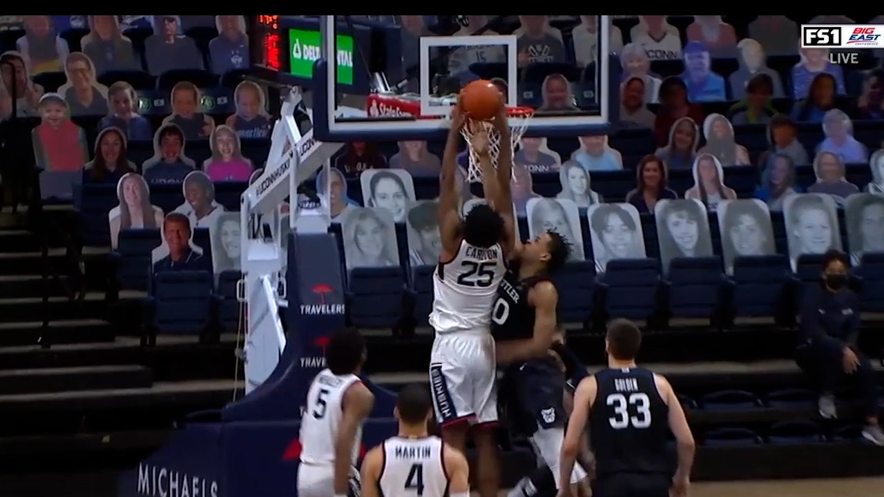 Tyrese Martin's 20 points, six rebounds propel UConn past Butler, 63-51