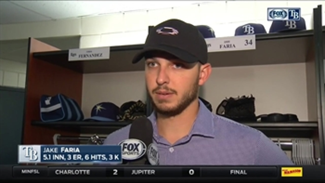 Jake Faria: 'If you don't execute, they're going to punish the ball'