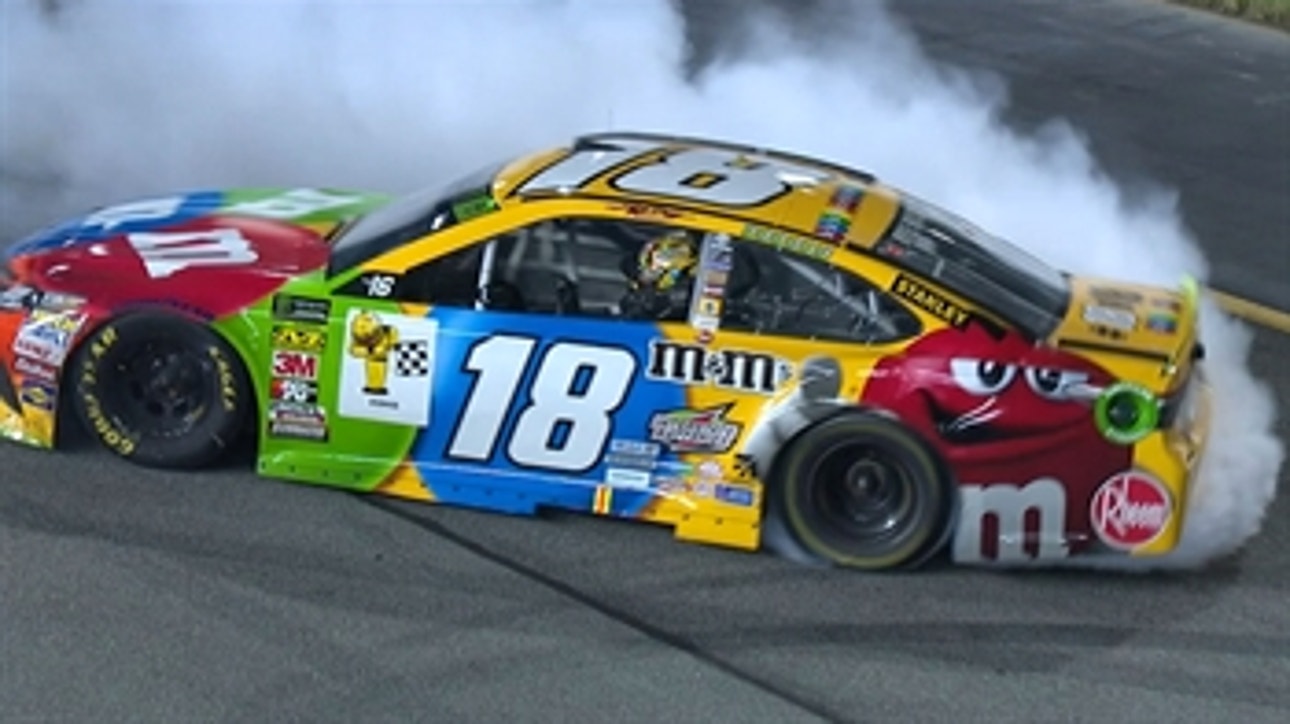 Kyle Busch passes Brad Keselowski for his seventh victory of the year | 2018 RICHMOND