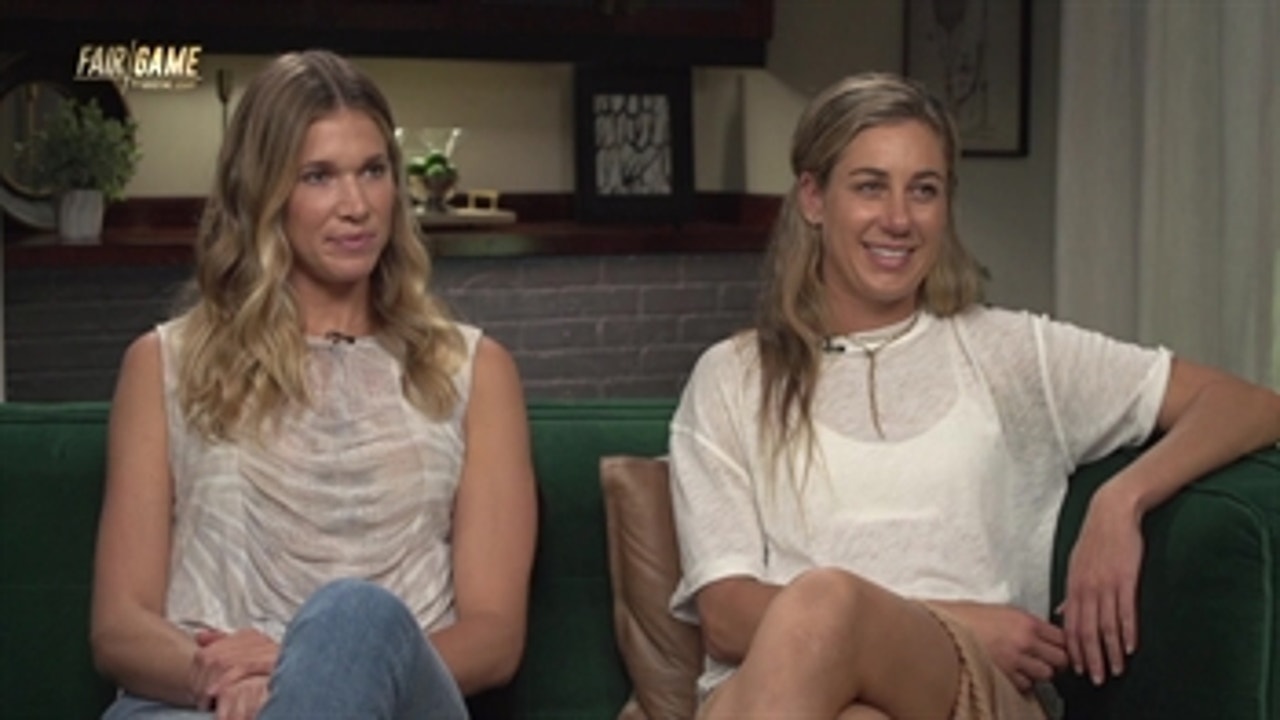 "We're on the Same Page": Olympic Beach Volleyball Hopefuls April Ross and Alix Klineman