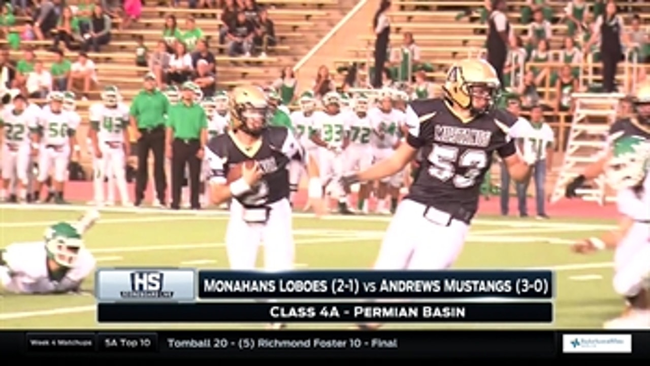 Monahans vs. Andrews ' High School Scoreboard Live