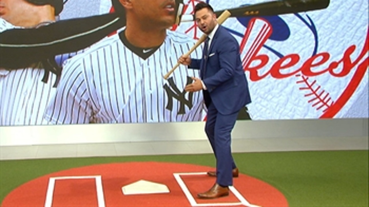 Nick Swisher demonstrates how Giancarlo Stanton can rediscover his power