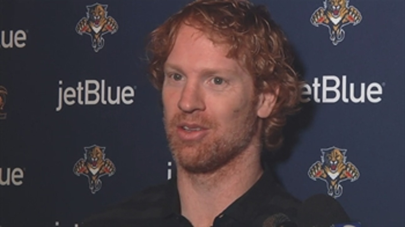 Brian Campbell proud of what he accomplished with Panthers