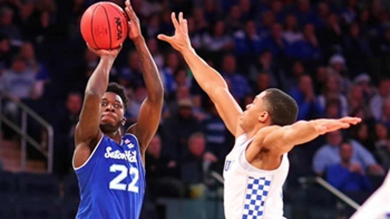 Seton Hall's Myles Cale lifts the Pirates past No. 9 Kentucky with late triple