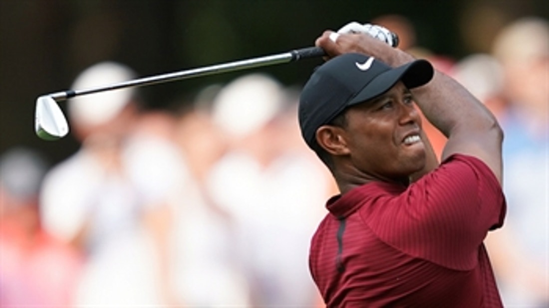 Holly Sonders weighs in on 'the gift' that Tiger was back in contention at the PGA Championship