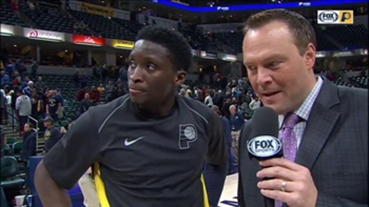 Oladipo couldn't wait to return to the Pacers lineup: 'It just didn't feel right'
