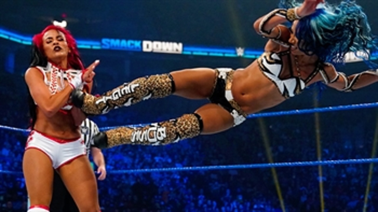 Bianca Belair & Sasha Banks vs. Carmella & Zelina Vega: SmackDown, July 30, 2021